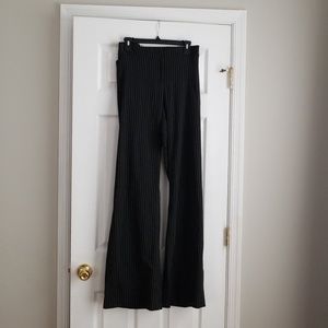 Black & White Pinstripe Pant